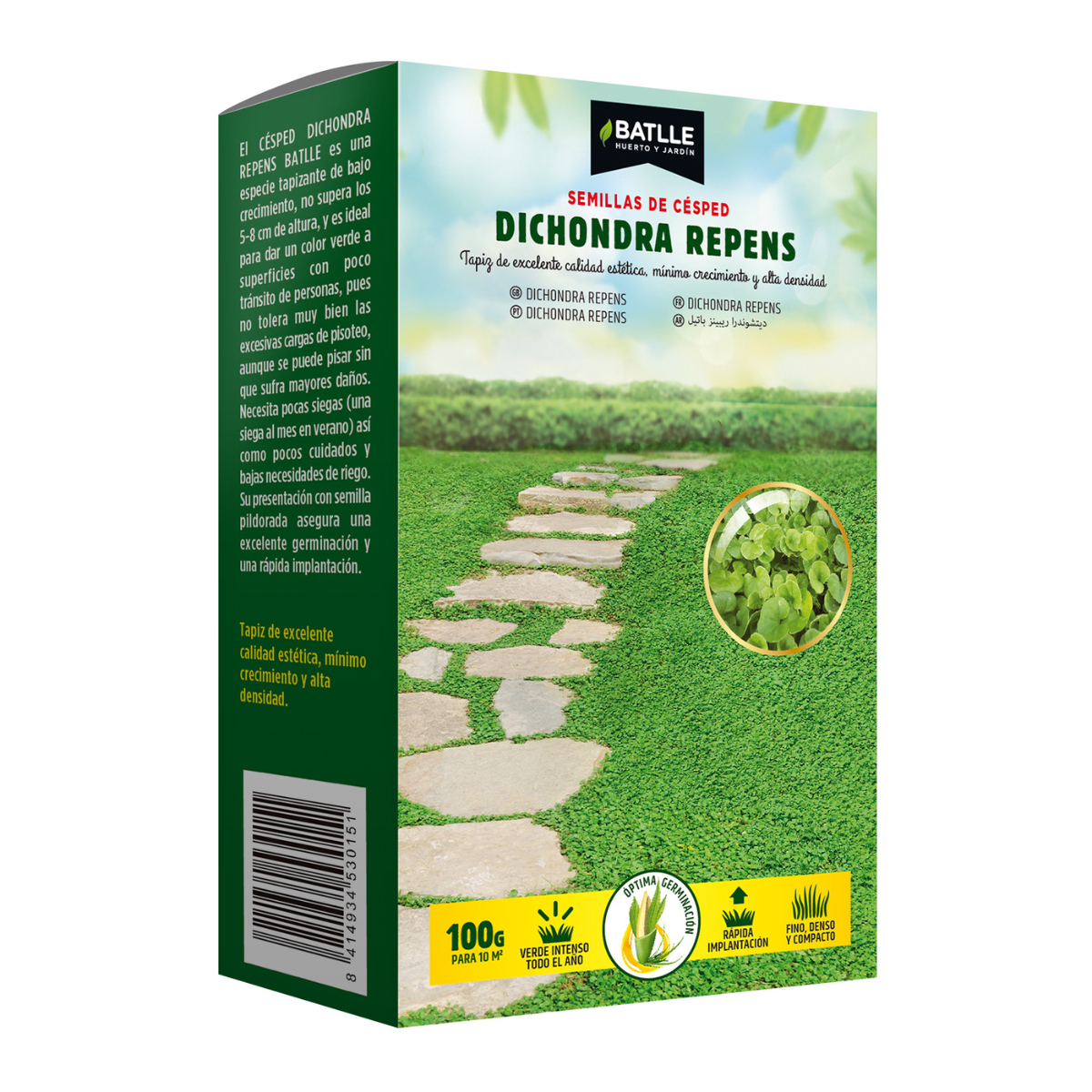 Semillas césped Dichondra repens Batlle 800 g