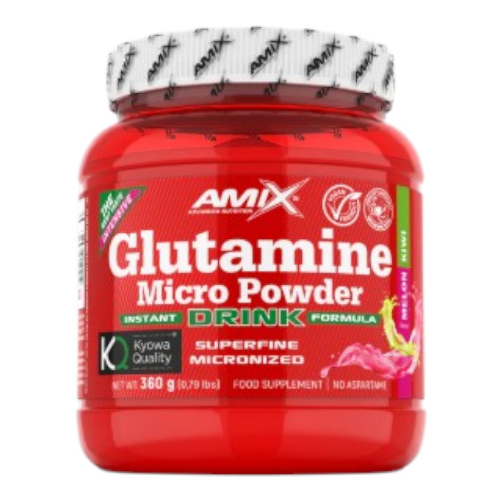 Glutamine Micro Powder Drink 360 Gr Melón - Kiwi_0