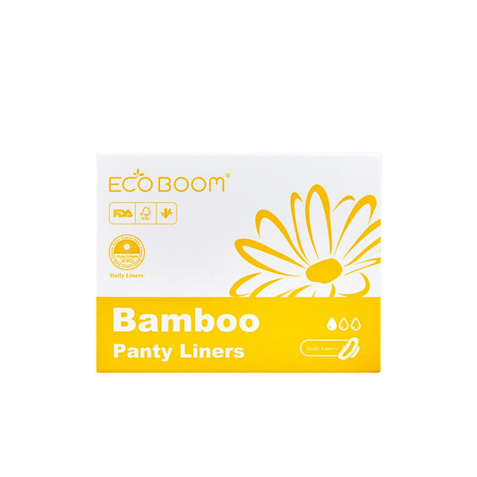 Salvaslips fibra de bambú biodegradable Ecoboom 30 uds