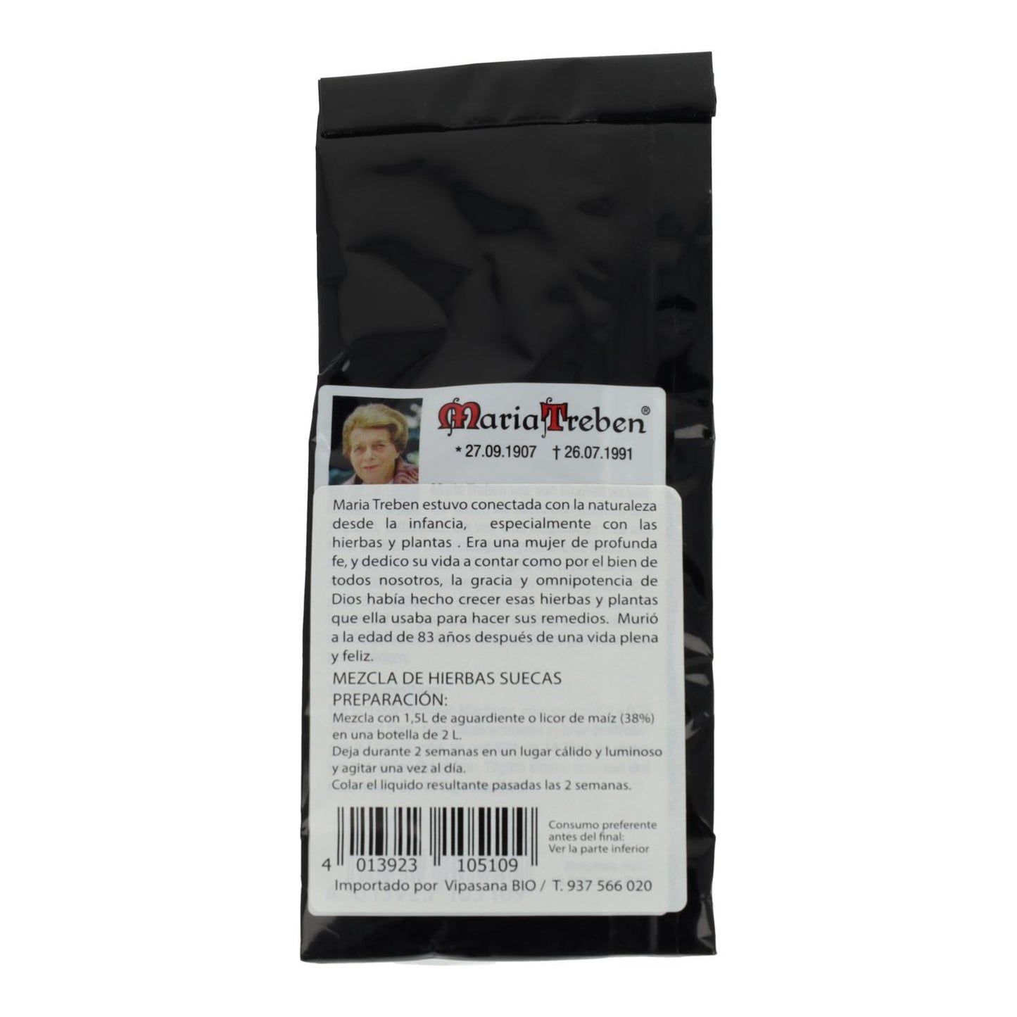 Hierbas suecas en bolsa Maria Treben 90,2 g