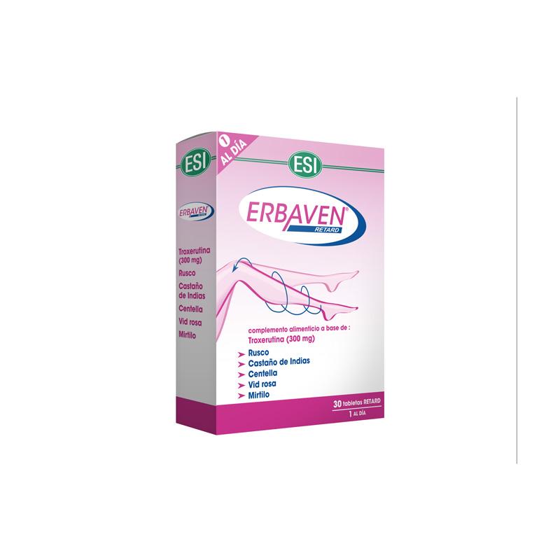 Erbaven Retard 30 tabletas Esi