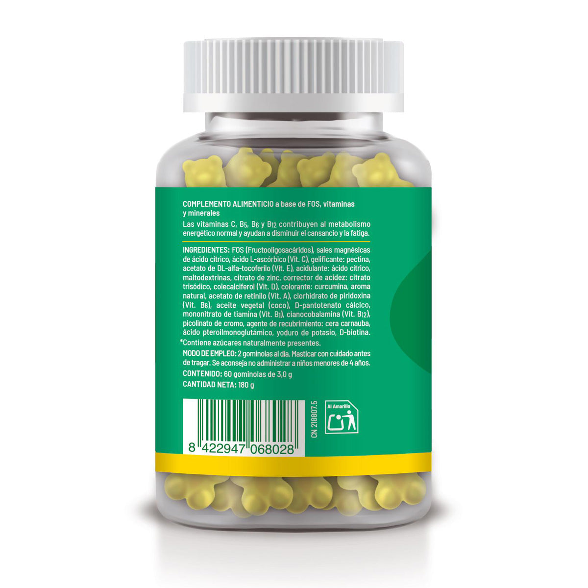 Multivitamínico gominolas, Soria Natural, 60 comprimidos
