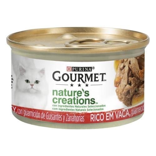 GOURMET Nature's Creations Mini Filetes rico en buey 85 g
