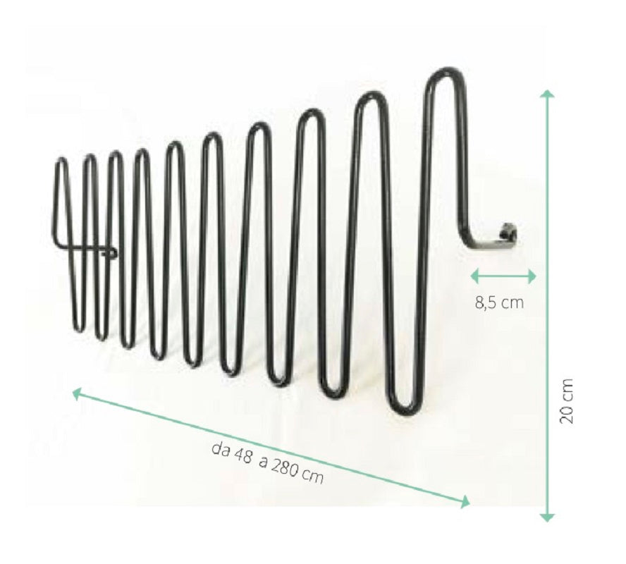 Soporte Anticaida Jardineras Serpentello Plus Blanco.