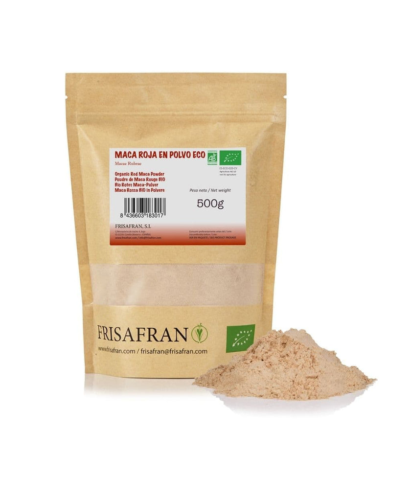 Maca Roja En Polvo Ecológica | Calidad | Frisafran