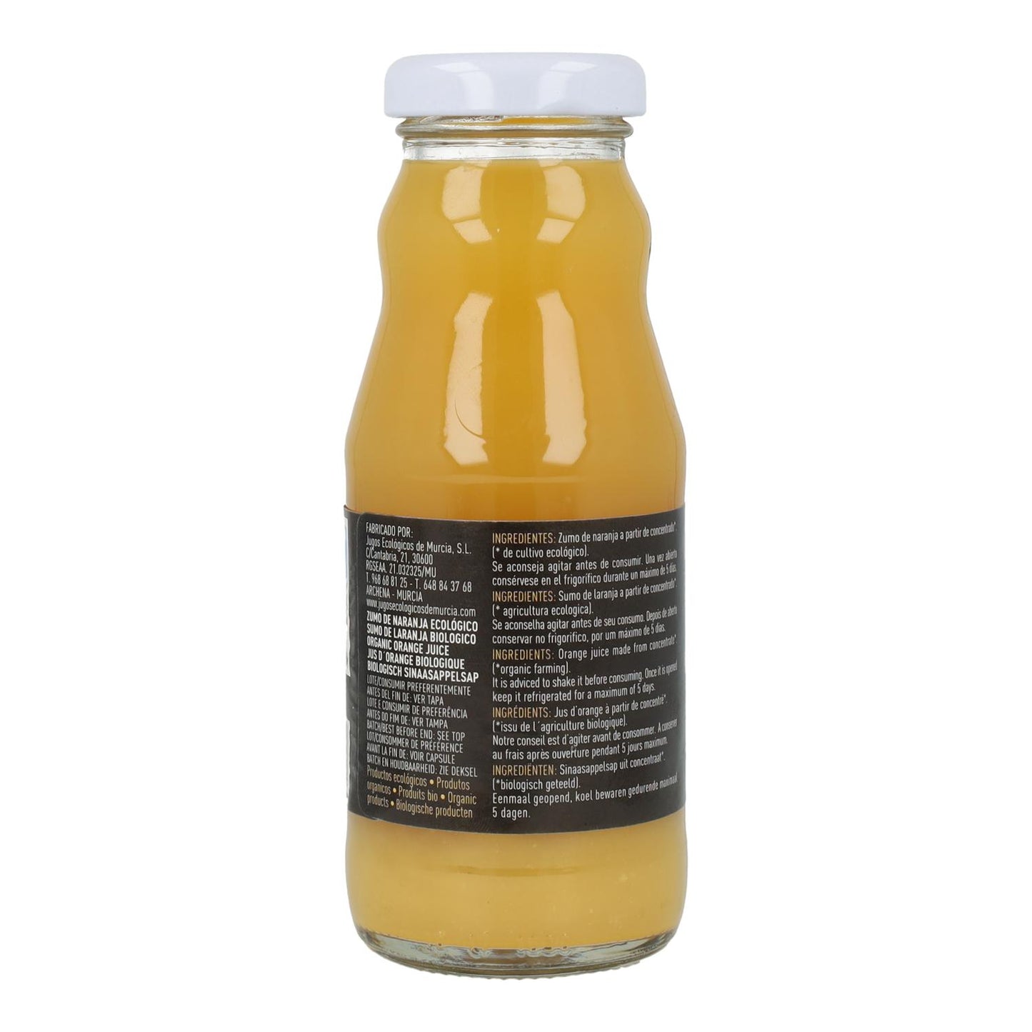 Zumo de Naranja ecológico Delizum 200 ml