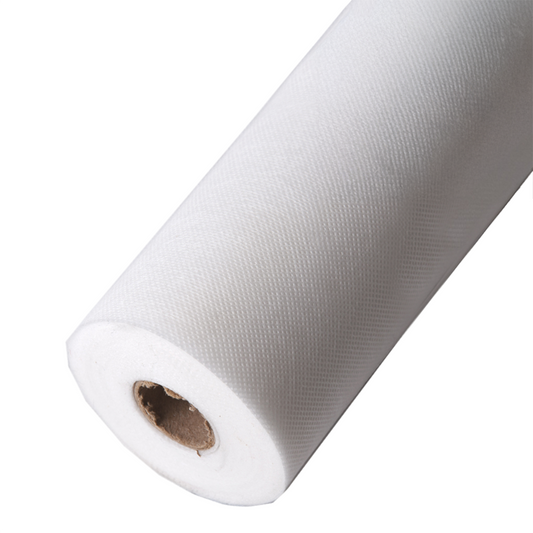Malla geotextil antihierbas 1,25 x 10 m 100 g/m² blanca Faura