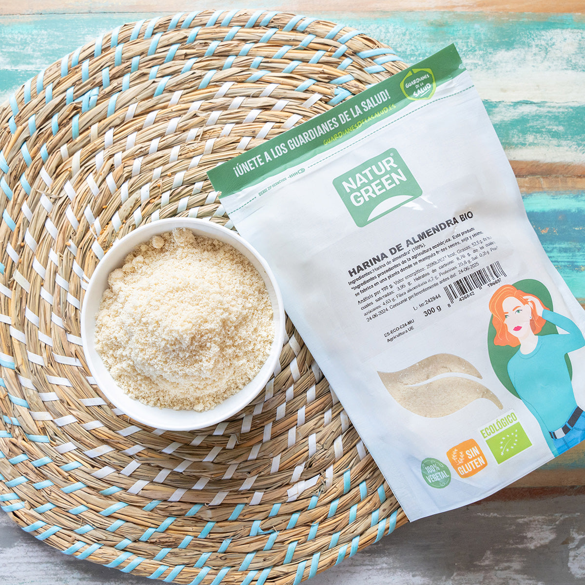 Harina de Almendra BIO sin gluten NaturGreen 300g