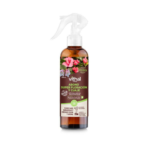Abono Super Floración y Cuaje Biosphere+ Eco 250 ml Vithal Garden