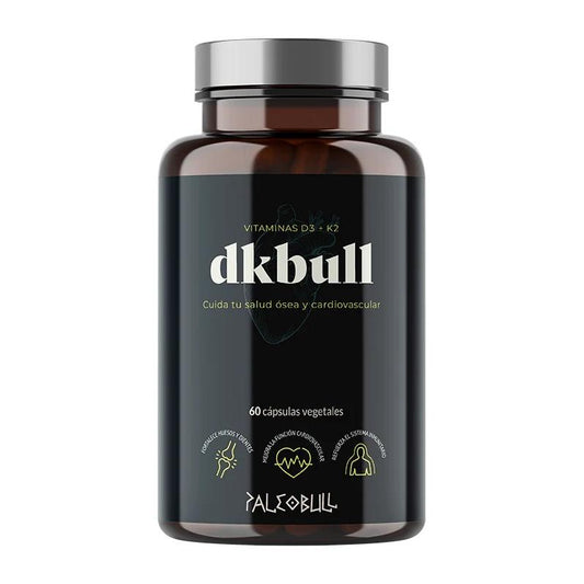 DKbull Vitaminas D3 + K2 Paleobull 60 caps