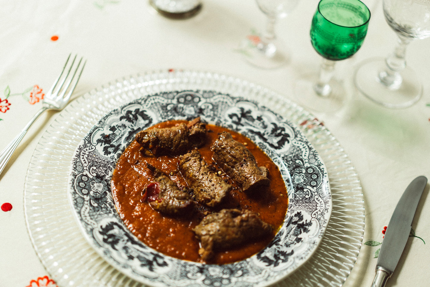 Rollitos De Ternera En Salsa De Pimiento Al Brandy_4