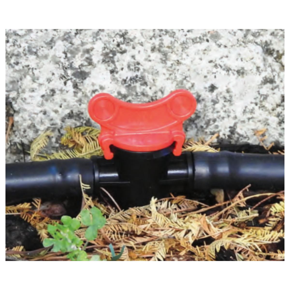 Válvula de cierre 16 mm Planeta Huerto 2 unidades