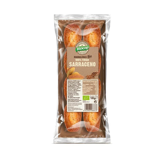 Magdalenas Trigo Sarraceno 100% Biocop 180 g