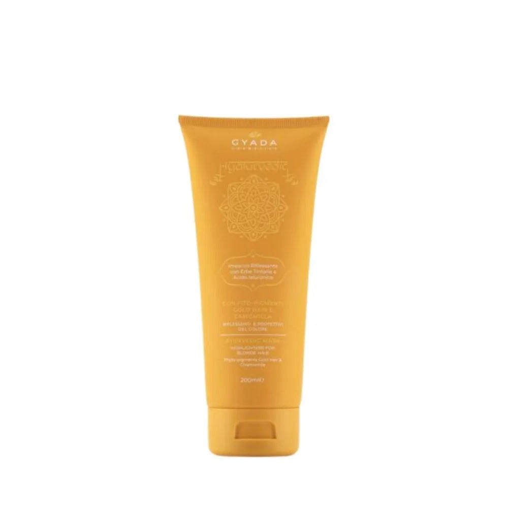 Mascarilla Color Reflejos Dorados Ayurvédica Gyada 200ml_0
