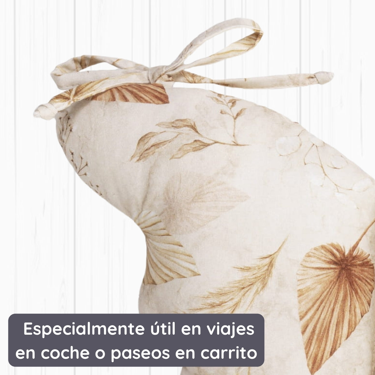 Almohada Para Bebés Antichoque Mariposa Bohemian Sand