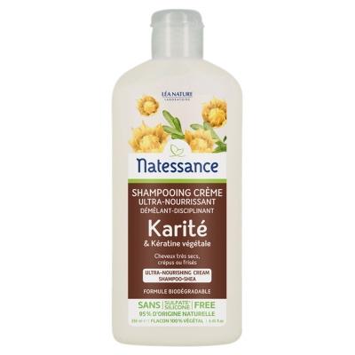 Champú Crema Karité  Natessance 250 ml