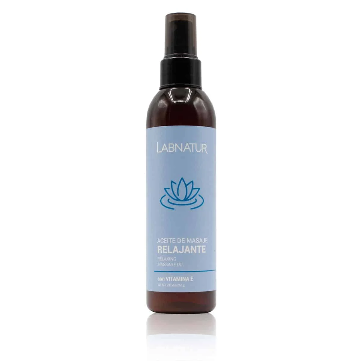 Aceite de Masaje Relajante Labnatur 200 ml | Lavanda, Mejorana y Petit Grain | Calma, Hidratación y Bienestar_0