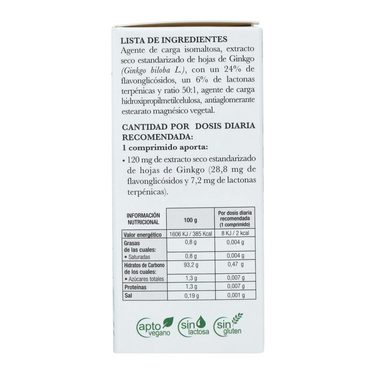 Ginkgosul Natysal 60 Caps