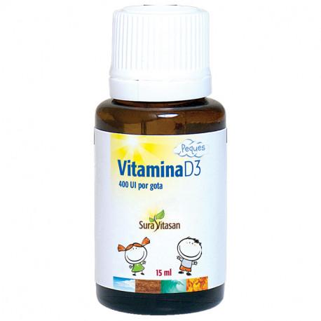 Vitamina D3 peques 15 ml Sura Vitasan