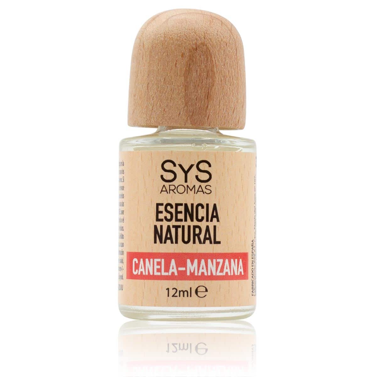 Esencia Natural Canela-Manzana SYS Aromas 12 ml | Aroma Dulce y Afrutado | Para Quemadores y Humidificadores_0