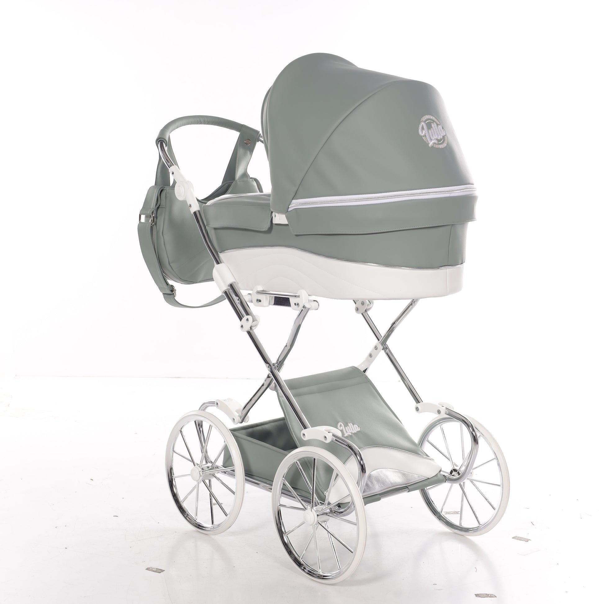 Carro De Muñecas Lulla Maxi Classic Verde