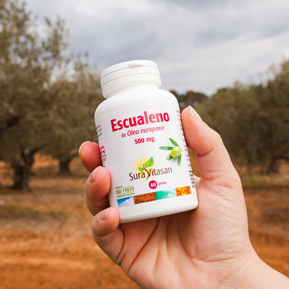 Esqualeno, Sura Vitasan, 60 perlas