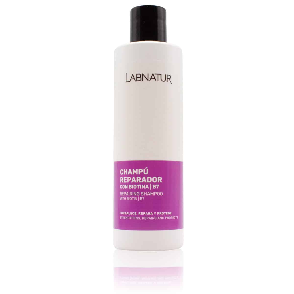 Champú Reparador Biotina Labnatur 250 Ml | Fortalecedor | Cuidado Capilar | Uso Diario_0