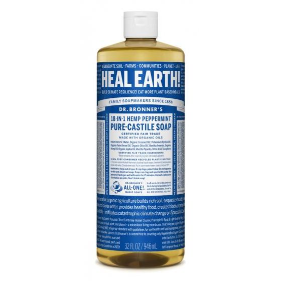 Jabón líquido Menta Dr. Bronners 945 ml