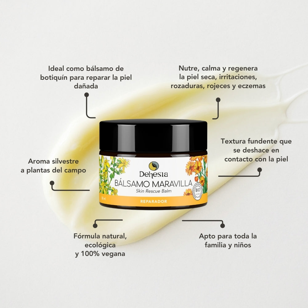 Bálsamo Maravilla Bio | Reparador Piel Dañada, Eccemas, Picor 50ml_1