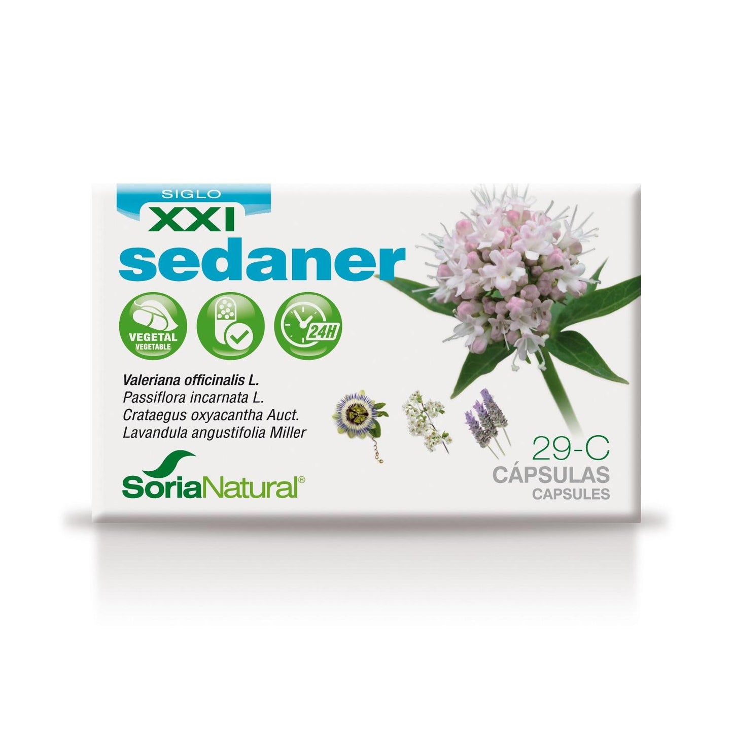 29-C Sedaner Liberación Prolongada Soria natural 30 comp