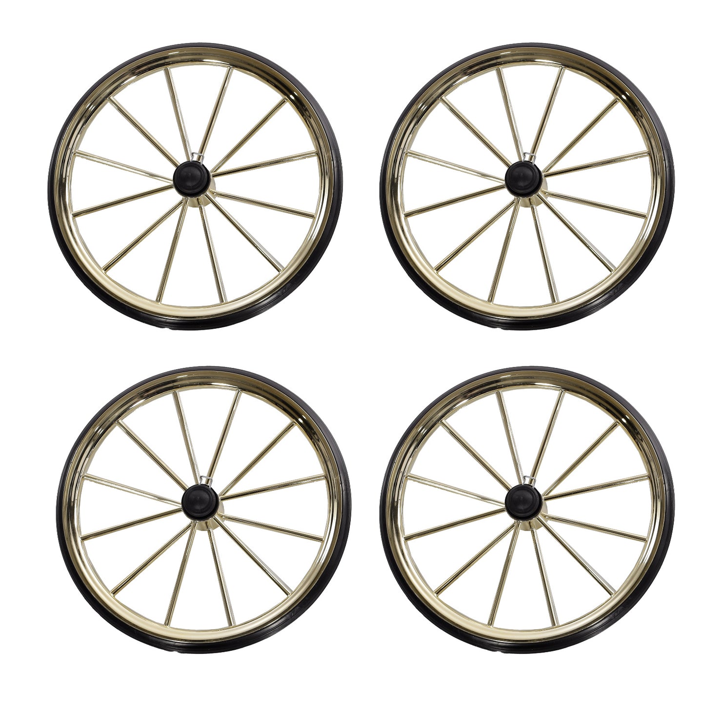 Rueda Carro De Muñecas 26 Cm Gold