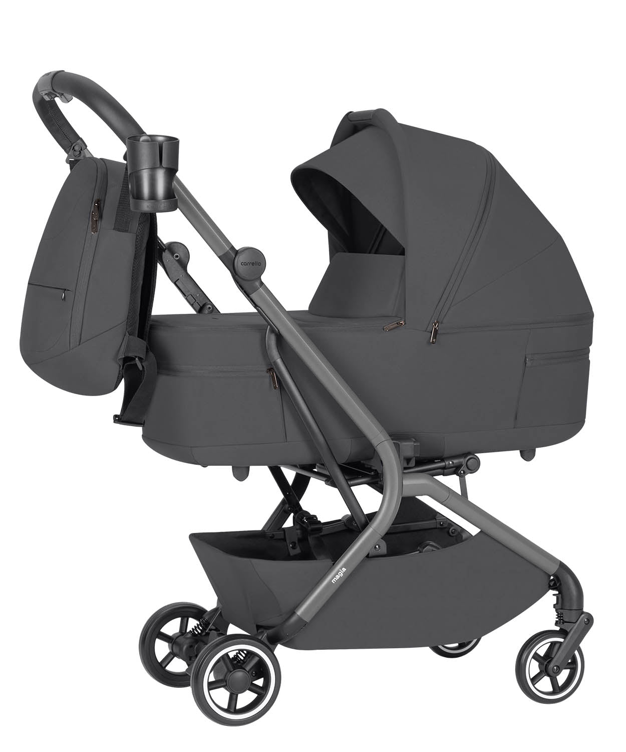 Carrello Carrito De Bebé Magia Dúo 2 En 1 Elm Grey_5