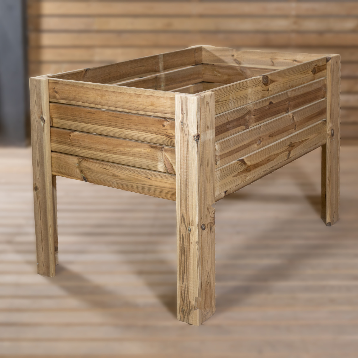 Mesa De Cultivo Mura Profunda 40cm Vidahuerto 120x80x80 Cm.