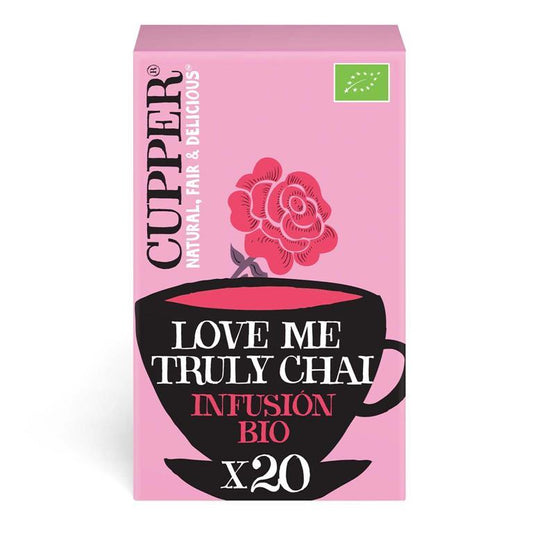 Infusión Love Me Truly Bio Cupper 20 bolsitas