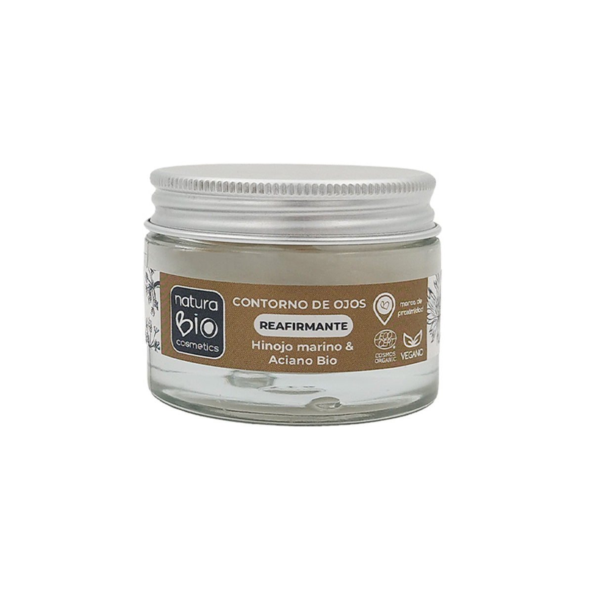 Contorno Ojos Reafirmante Hinojo, NaturaBio Cosmetics, 50 ml