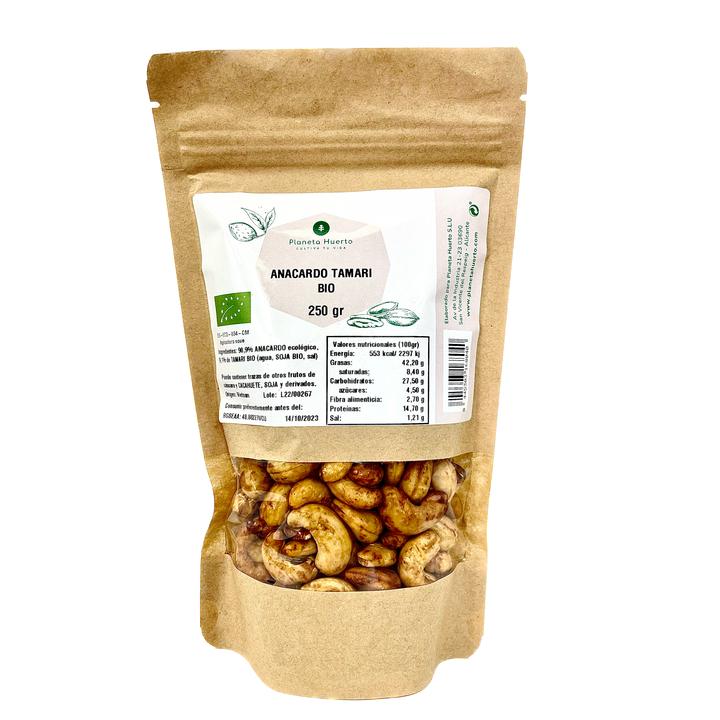 Anacardo tamari ECO Planeta Huerto 250 g