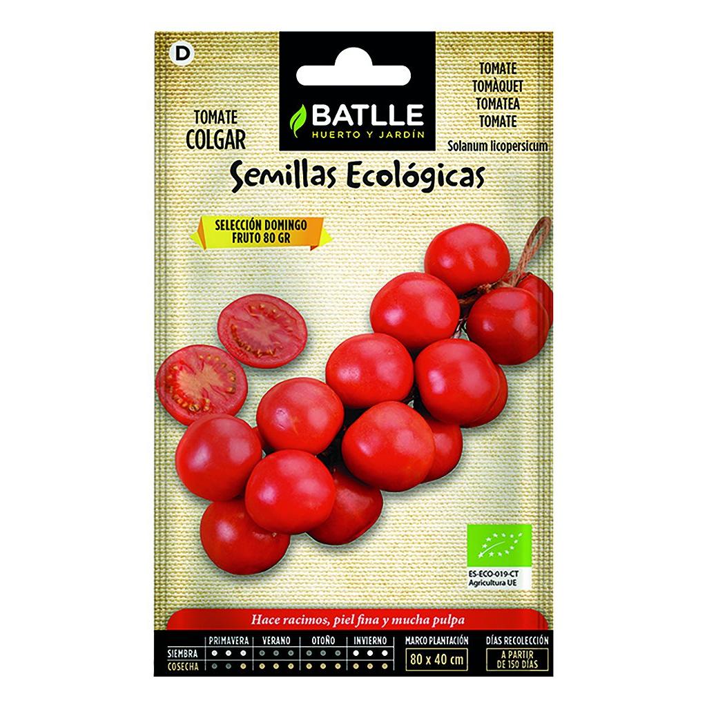 Semillas de Tomate de colgar selección Domingo ecológicas Batlle