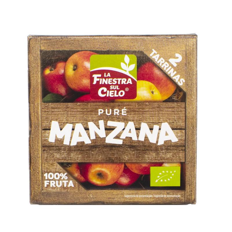 Puré de Manzana Bio La Finestra Sul Cielo 200 g