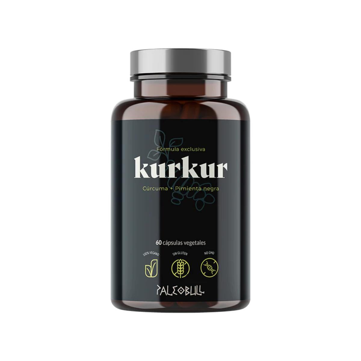 Kurkur suplemento alimenticio Paleobull 60 cápsulas