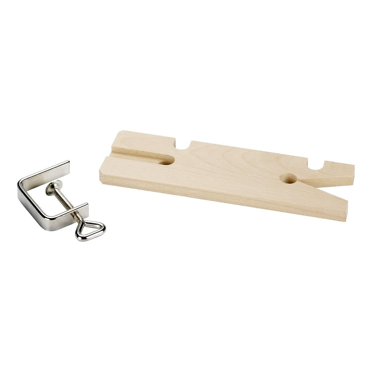 Sierra de mesa con abrazadera KWB