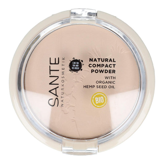 Maquillaje Compacto 01 Cool Ivory Sante 9 g
