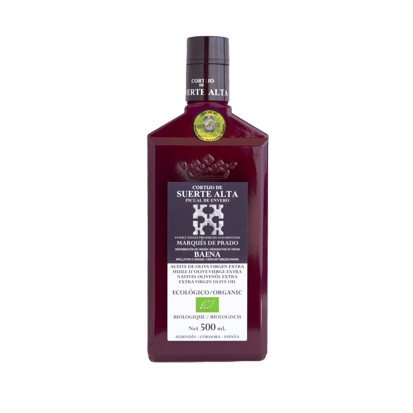 Aceite Cortijo Suerte Alta - Picual En Envero 500 Ml - Caja: 6 Uds_0