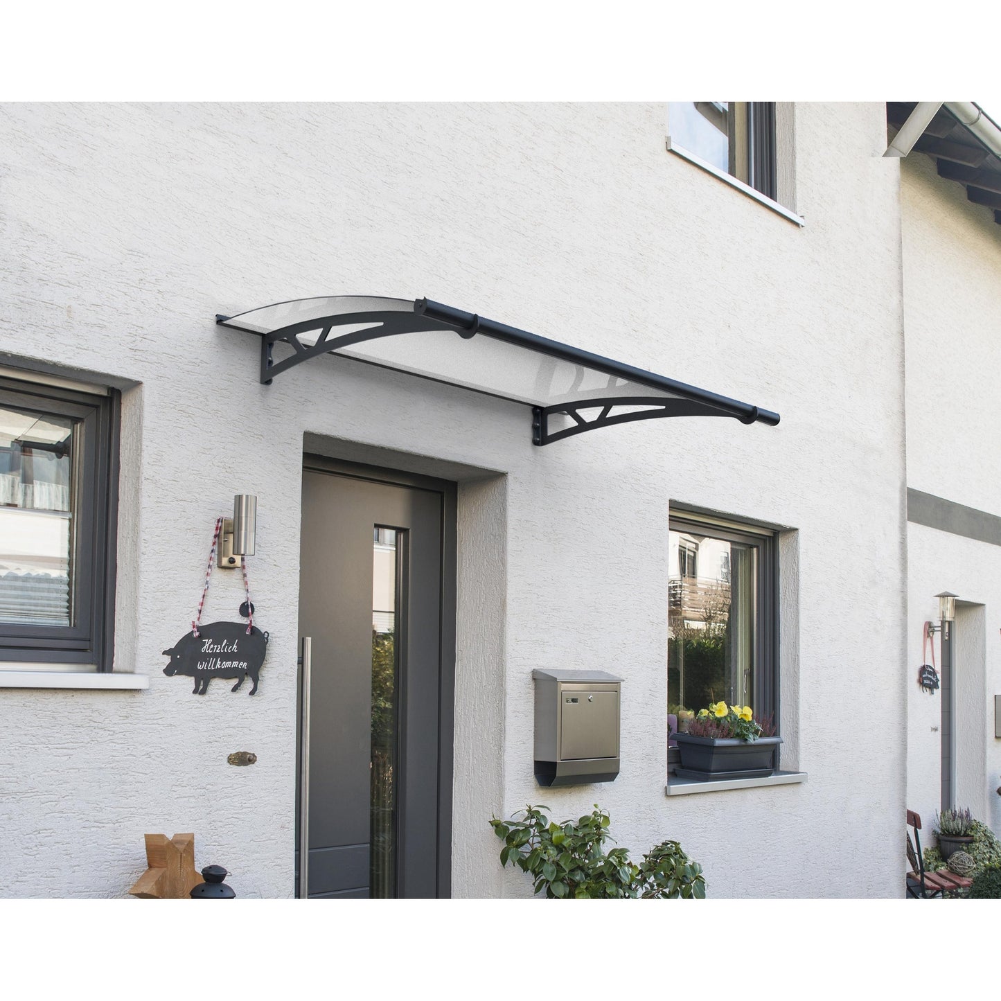 Marquesina para puerta Altair 150x91 cm