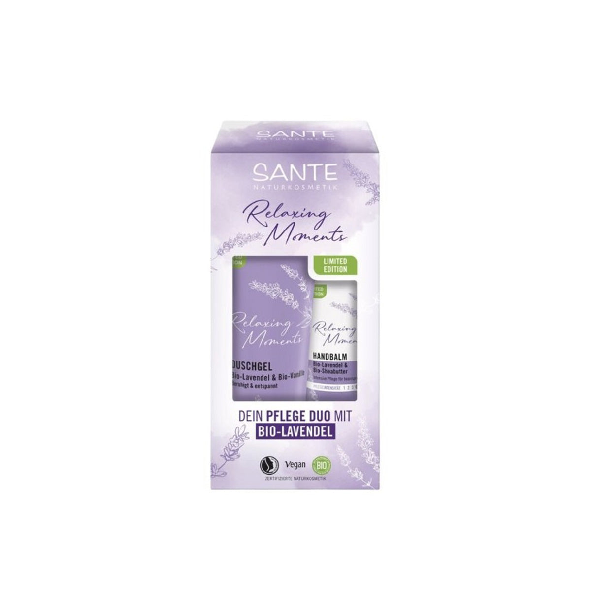 Caja regalo Cuidado Corporal Relaxing moments lavanda