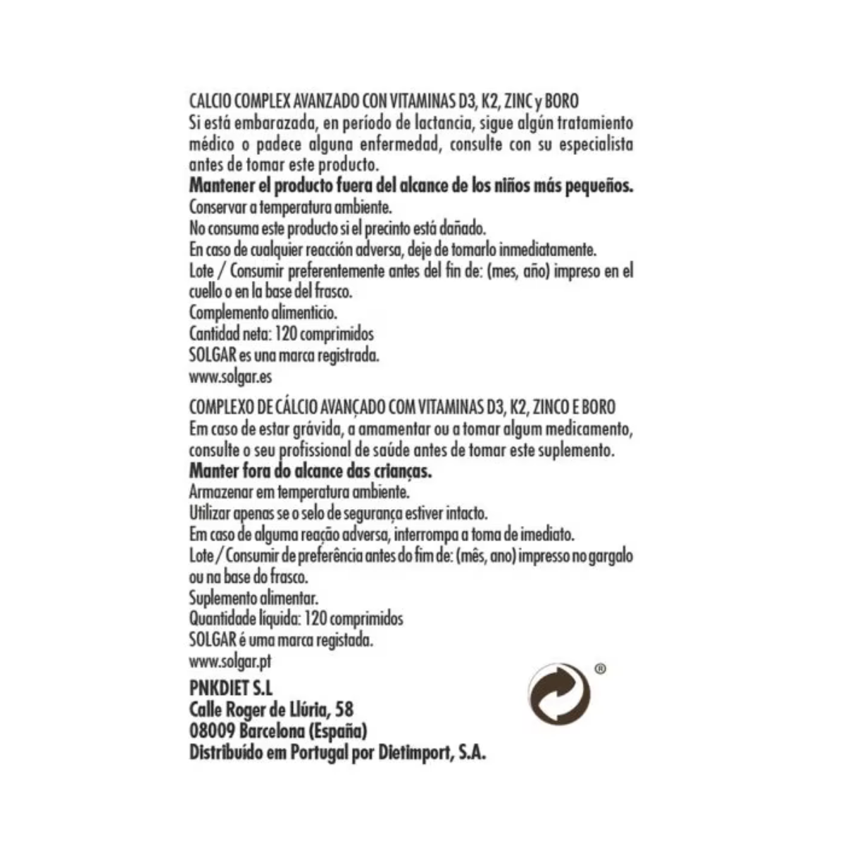 Articulaciones ultimate bone support Solgar 120 comprimidos