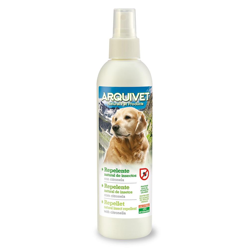 Repelente natural para perros con citronela Arquivet 250 ml