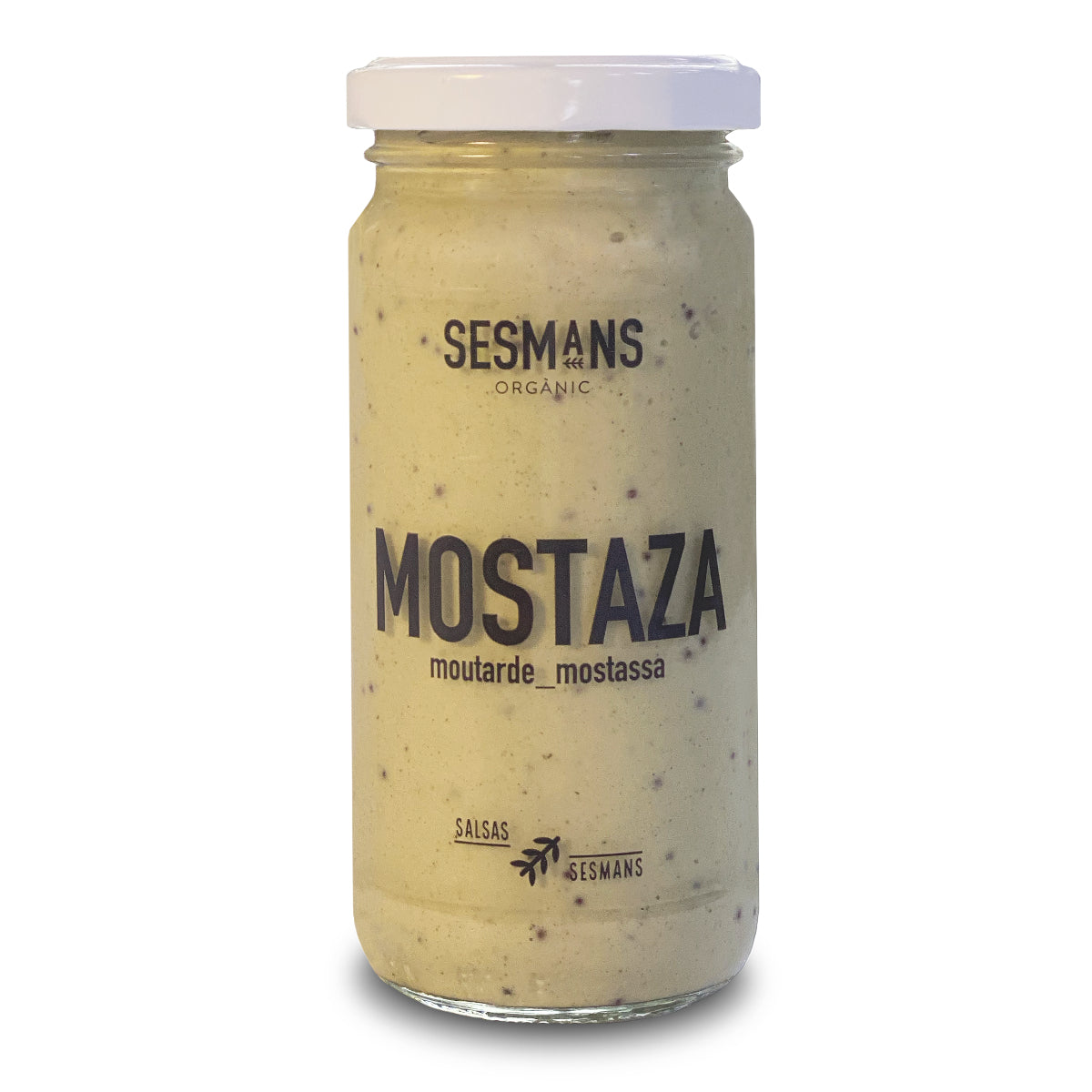 Salsa Mostaza Bio Sesmans 240ml