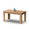 Mesa Comedor Extensible, Salón O Cocina Hasta 10 Personas 77x140-195x80 Cm, Diseño Moderno, Briebe, Opal, Madera