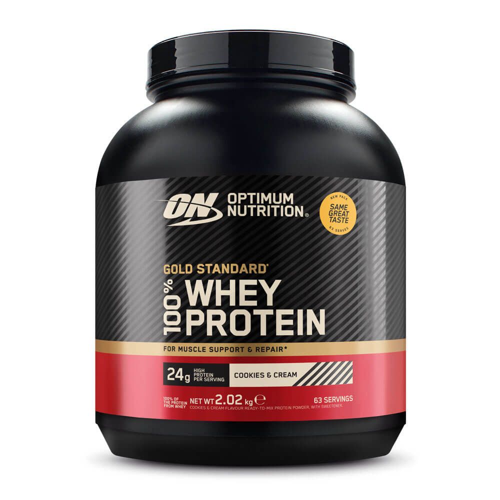 100% Whey Gold Standard - 2 Kg - Cookies And Cream (nuevo) - Whey Gold Standard - Optimum Nutrition_0