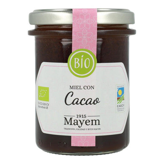 Miel con cacao bio Mayem 275 g
